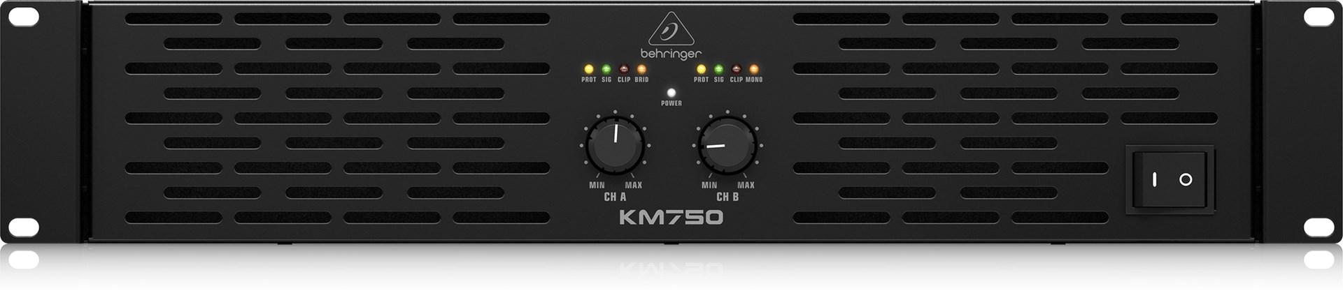 Forstærker til instrumenter Behringer KM750 2.1-kanaler - sort