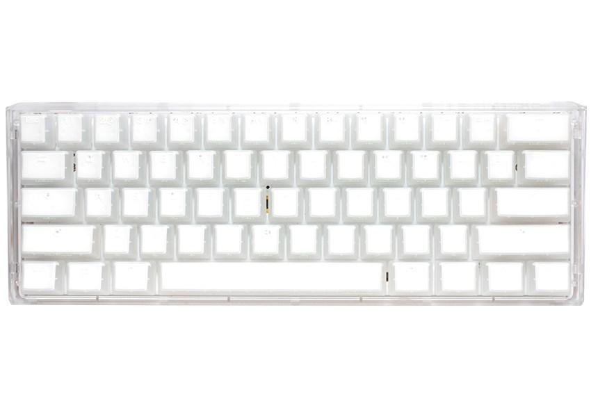 Ducky One 3 Aura White Mini Kailh Jel US Tastatur Mekanisk RGB Kablet US International