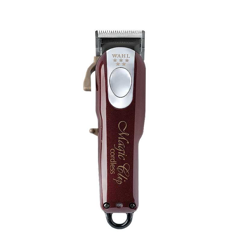 Hårklipper Wahl Cordless Magic Clip – bordeaux, stål 4 cm billede