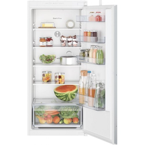 Integreret køleskab Bosch Serie 2 KIR41NSE0, 204 l, E, hvid
