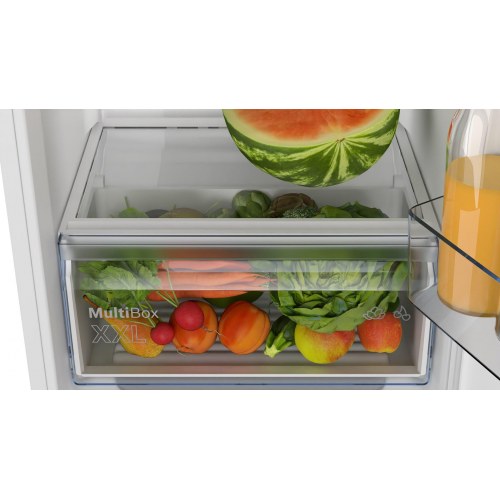 Integreret køleskab Bosch Serie 2 KIR41NSE0, 204 l, E, hvid