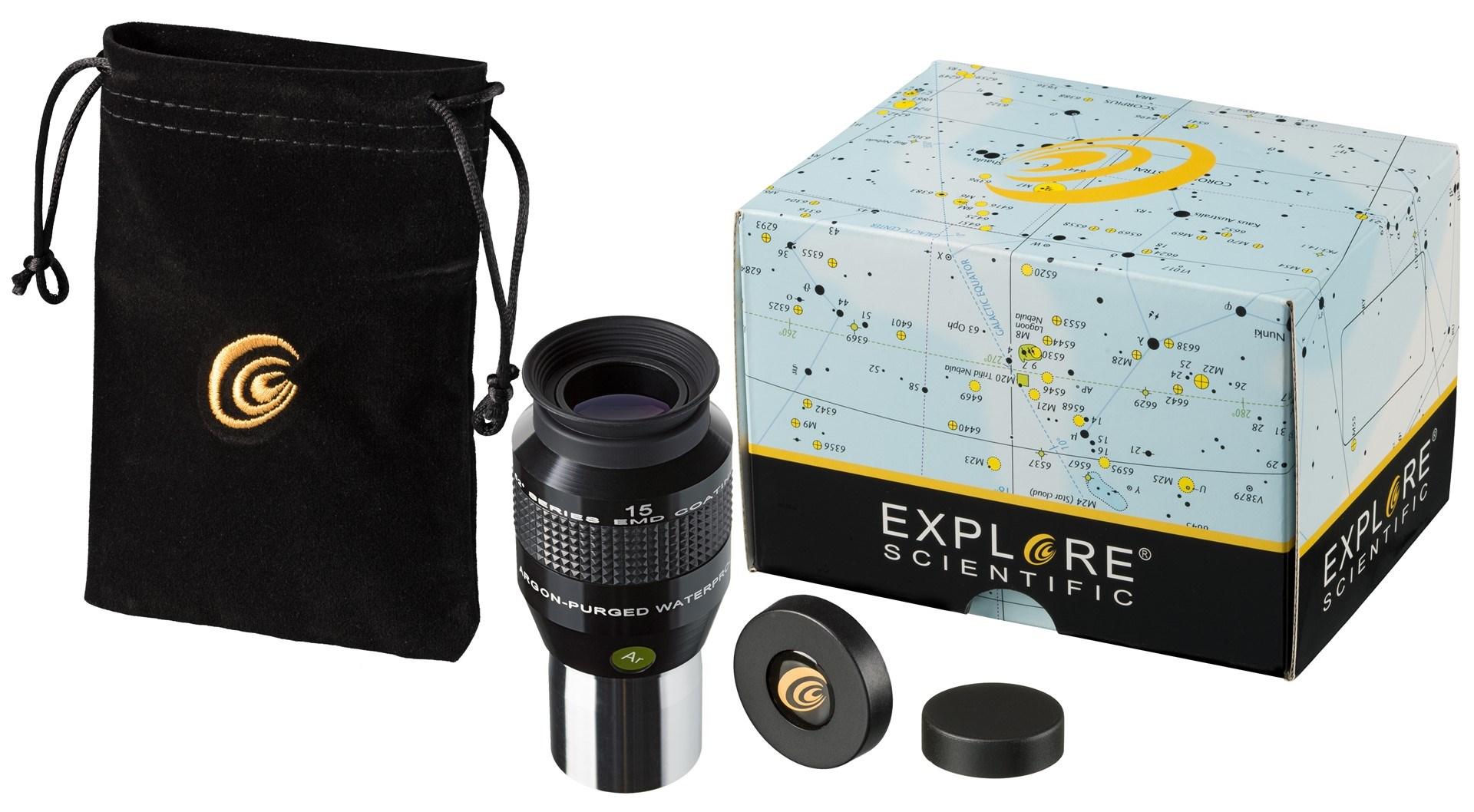 Okular til teleskop - Explore Scientific 52° 15 mm LER