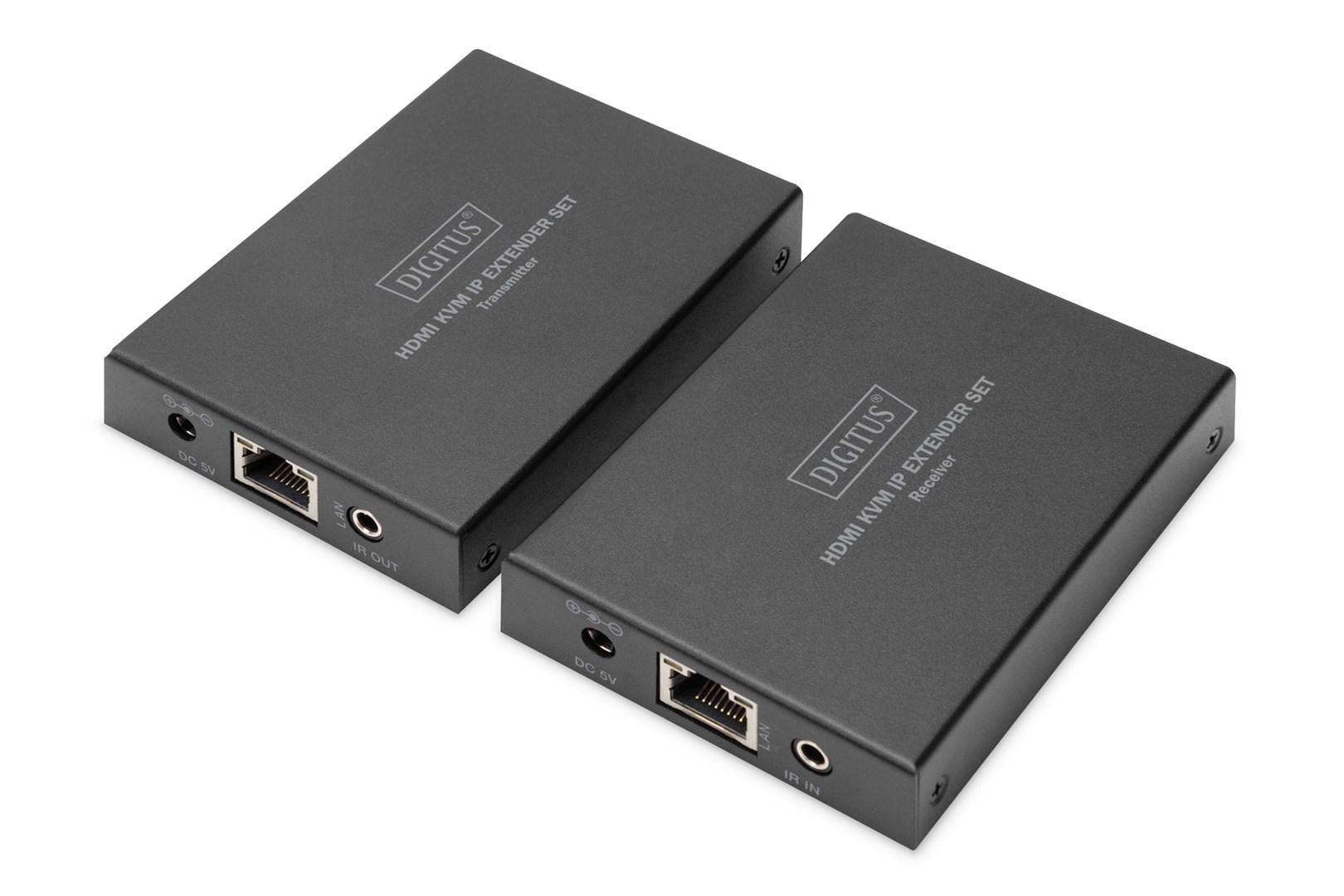 HDMI KVM extender sæt - DIGITUS over IP billede
