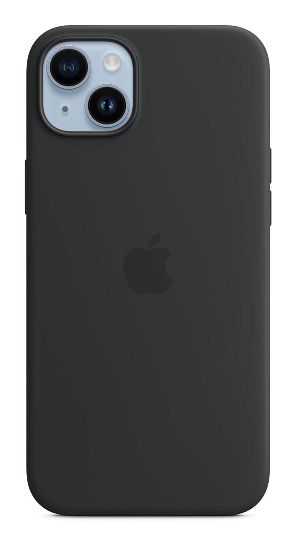 iPhone-cover Apple Silicone med MagSafe til iPhone 14 Plus - Midnats-sort billede