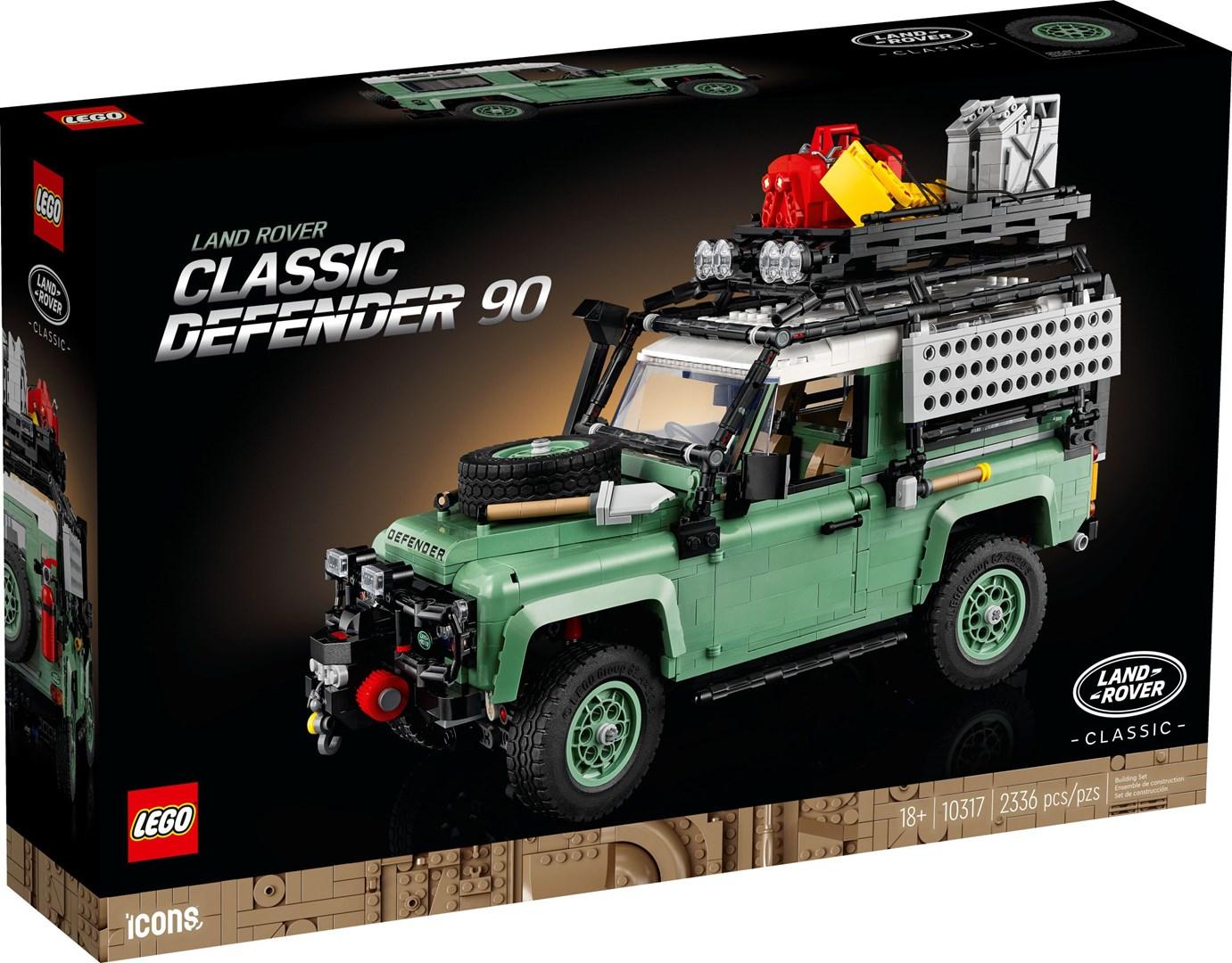 LEGO Icons Land Rover Classic Defender 90 (10317) - byggesæt til voksne billede