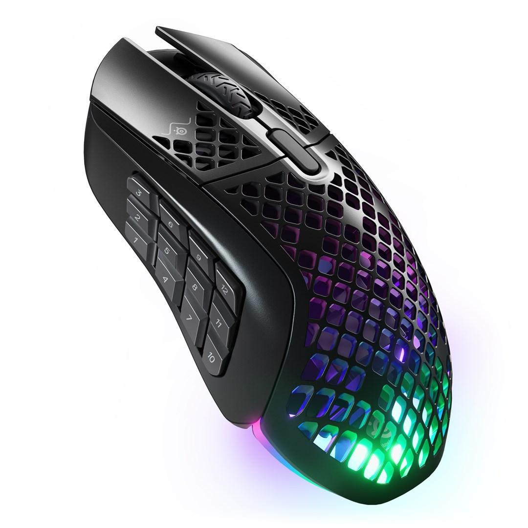 Trådløs gamingmus SteelSeries Aerox 9 - sort