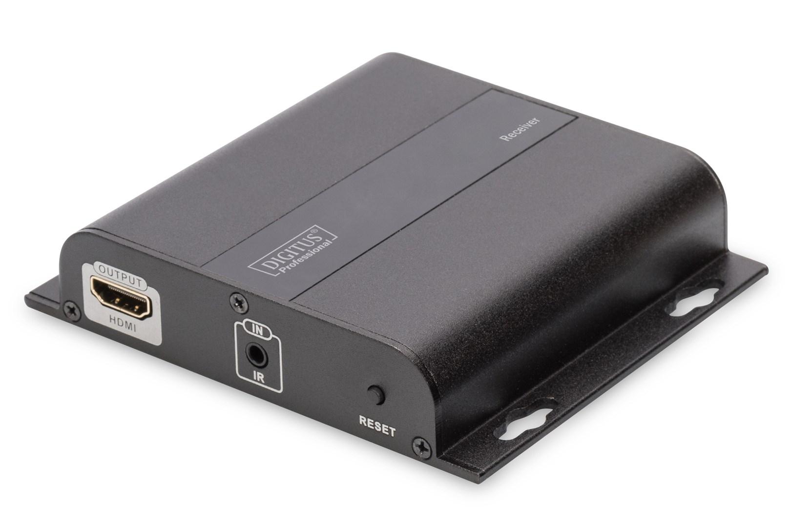 HDMI extender 4K via CAT/IP - DIGITUS modtagerenhed billede