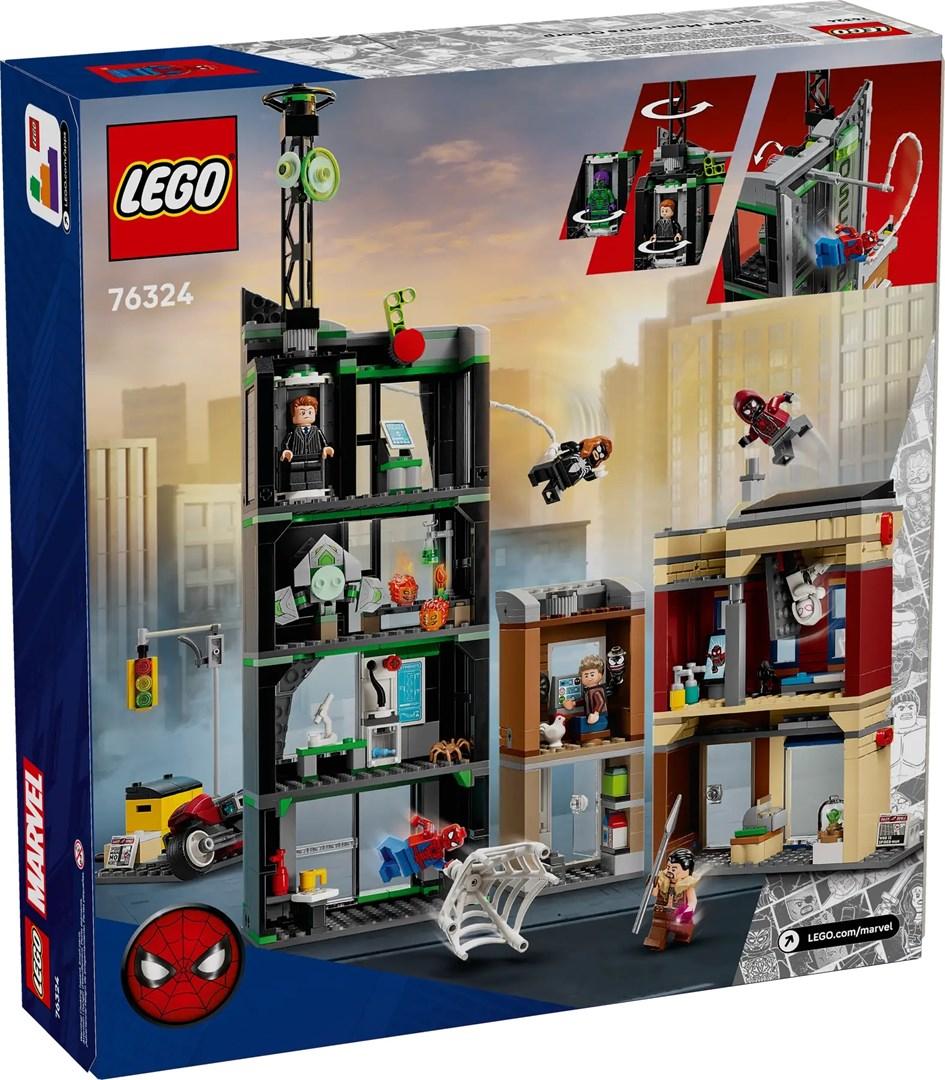 LEGO Marvel Spider-Man vs. Oscorp byggesæt (76324)