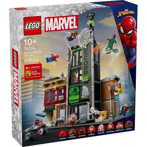 LEGO Marvel Spider-Man vs. Oscorp byggesæt (76324)