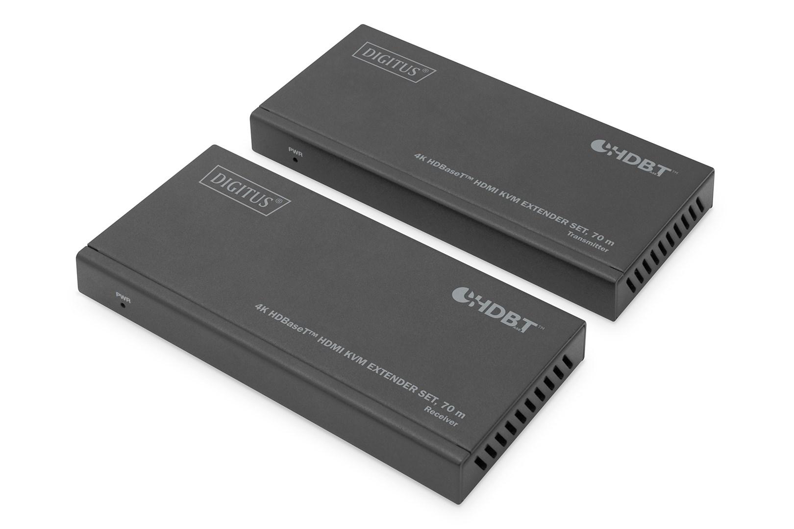 HDMI KVM extender 4K 70 m - DIGITUS billede