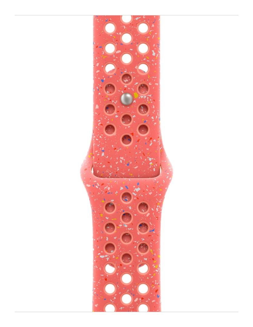 Apple urrem til smartwatch - orange fluoroelastomer (M/L)