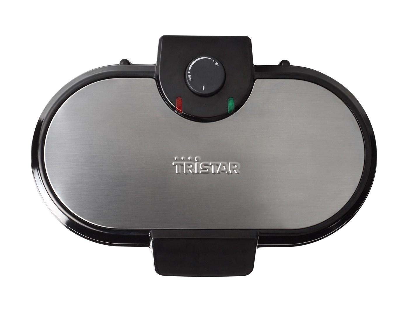 Vaffeljern hjerte – Tristar WF-2120, 1200 W, sort