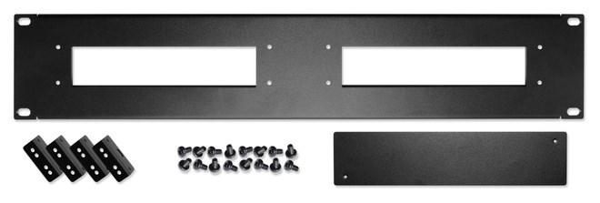Rackmount 2U frontplade - Shuttle til to XPC slim pc’er (1,3 l) billede