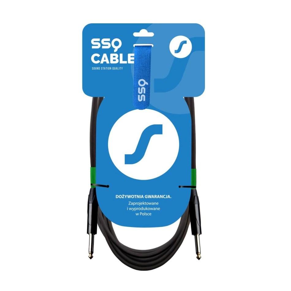Jack kabel 6,3 mm mono til 6,3 mm mono 7 m â SOUND STATION QUALITY