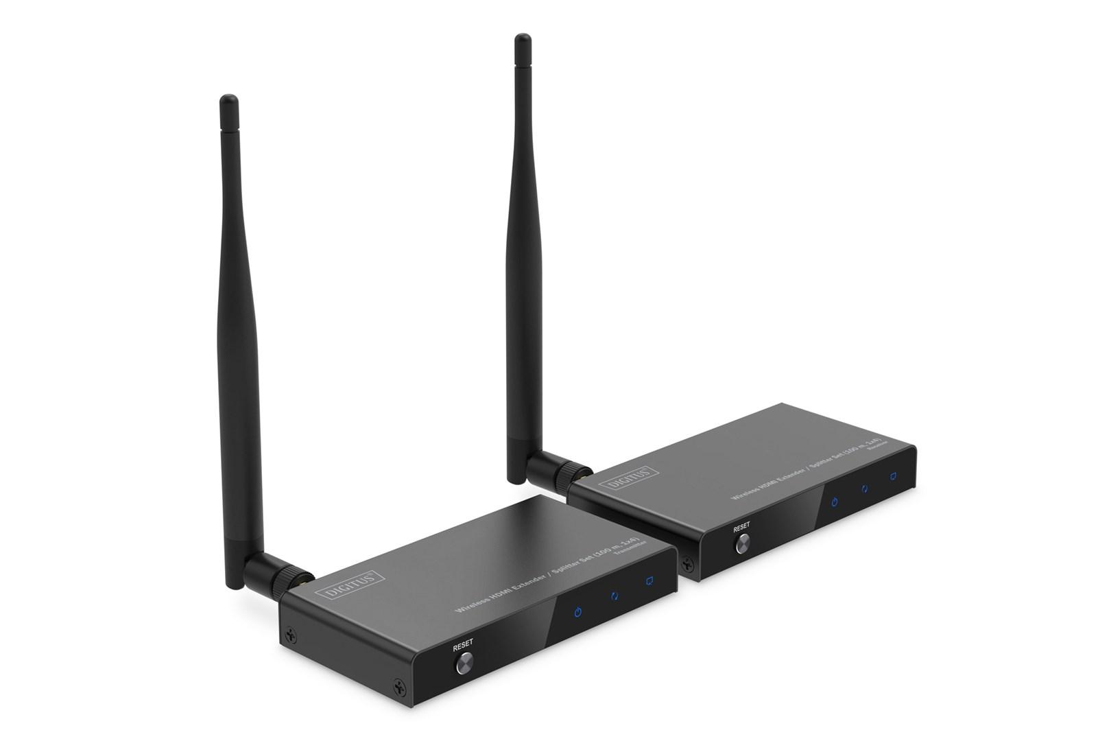DIGITUS - HDMI Extender / Splitter Set - wireless video/audio/infrared extender - 802.11a
