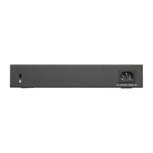 Gigabit switch 24 porte - NETGEAR GS324, unmanaged, sort