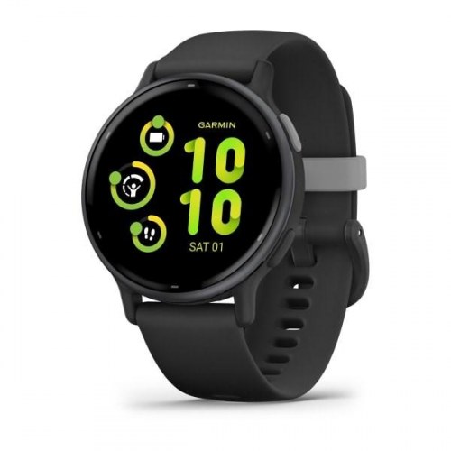 Sportsur Garmin Venu/Vivoactive 5 – 42 mm AMOLED, GPS, sort
