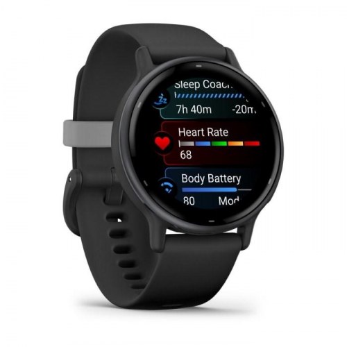 Sportsur Garmin Venu/Vivoactive 5 – 42 mm AMOLED, GPS, sort