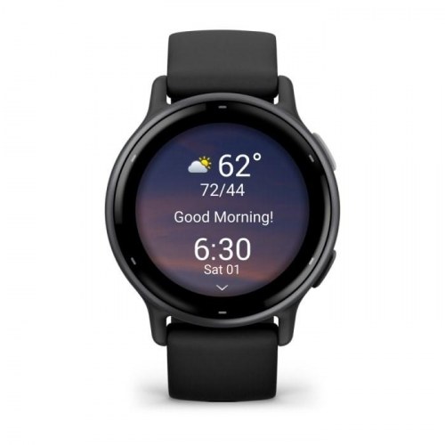 Sportsur Garmin Venu/Vivoactive 5 – 42 mm AMOLED, GPS, sort