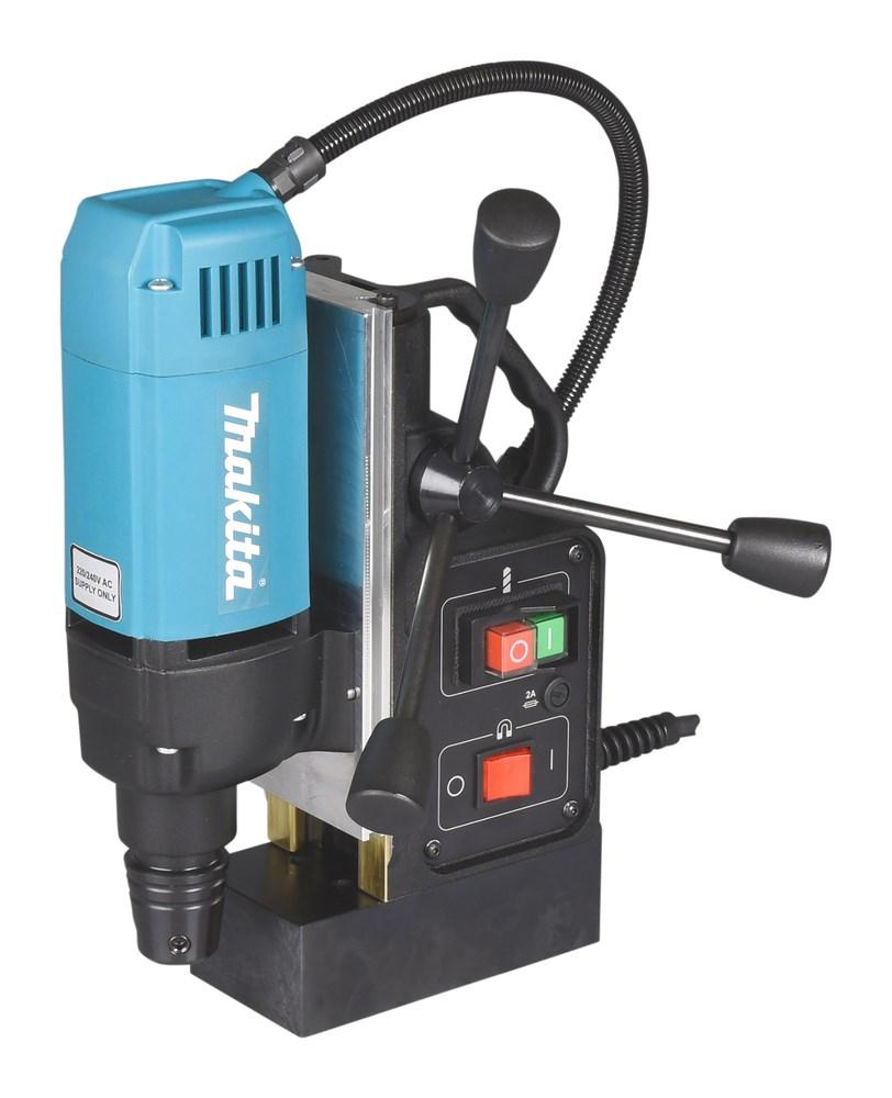 Magnetboremaskine Makita HB350/2 - 850 o/min, 11,6 kg (sort/blå)