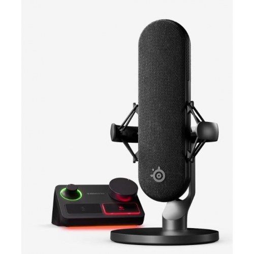 Mikrofon til pc - SteelSeries Alias Pro, sort