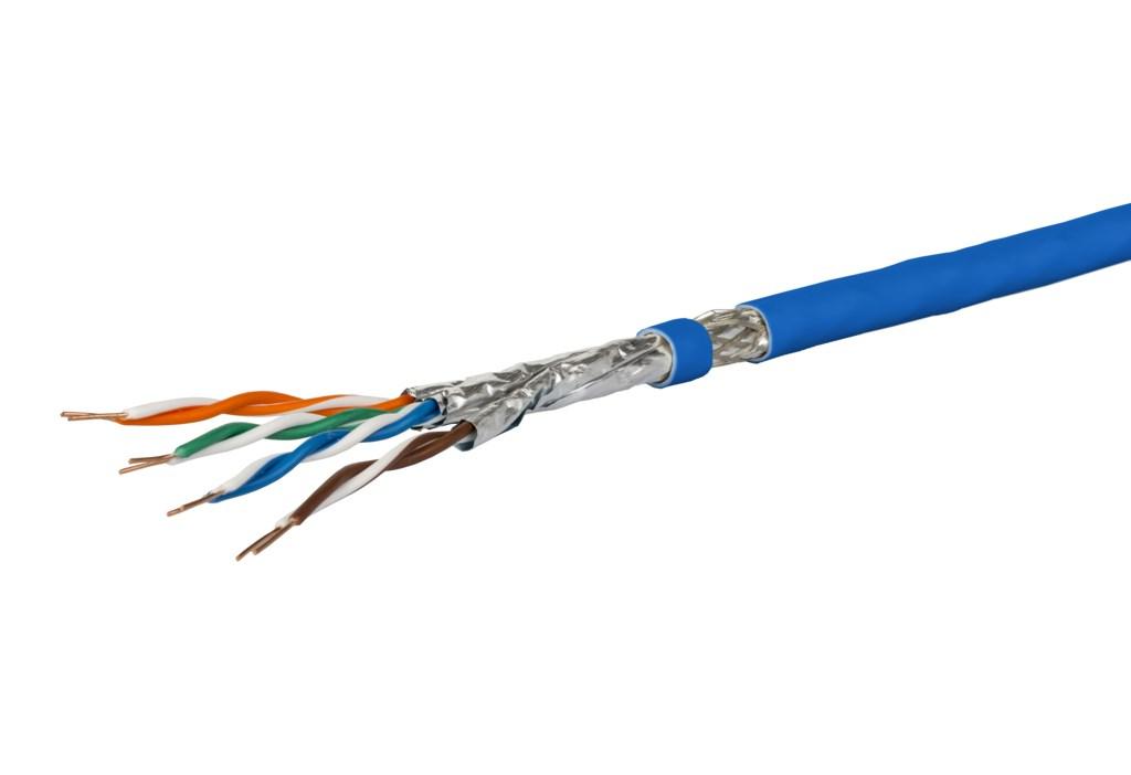 METZ CONNECT 1308427B34145 netværkskabel Blå 100 m Cat7a S/FTP (S-STP)
