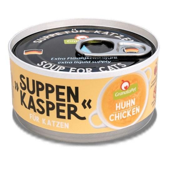 Kattemad vådsnack med kylling - GranataPet Suppenkasper, 70 g