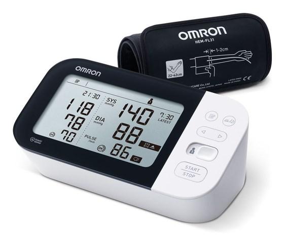Blodtryksmåler overarm OMRON M7 Intelli IT – automatisk, 2 brugere billede