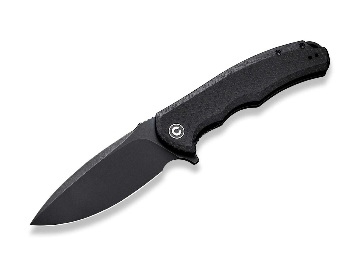 Foldekniv CIVIVI Praxis 9Cr18MoV Micarta â helt sort
