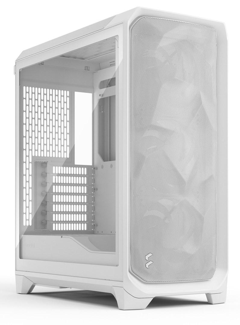 PC kabinet Fractal Design Meshify 3 – hvid, TG Clear Tint, ATX billede