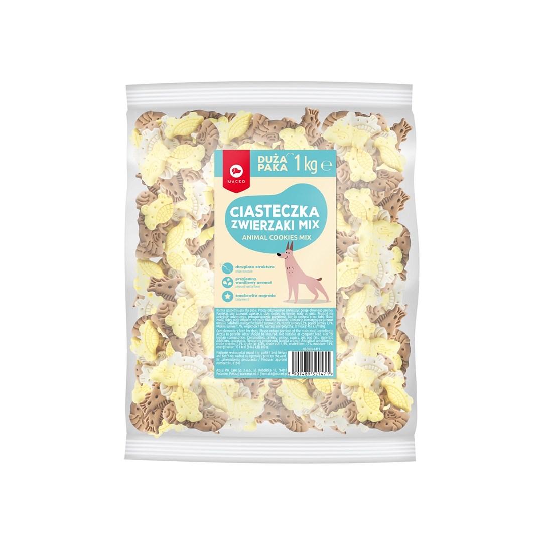 Hundegodbidder MACED â mix dyrekiks, trÃ¦ningsgodbid â 1 kg