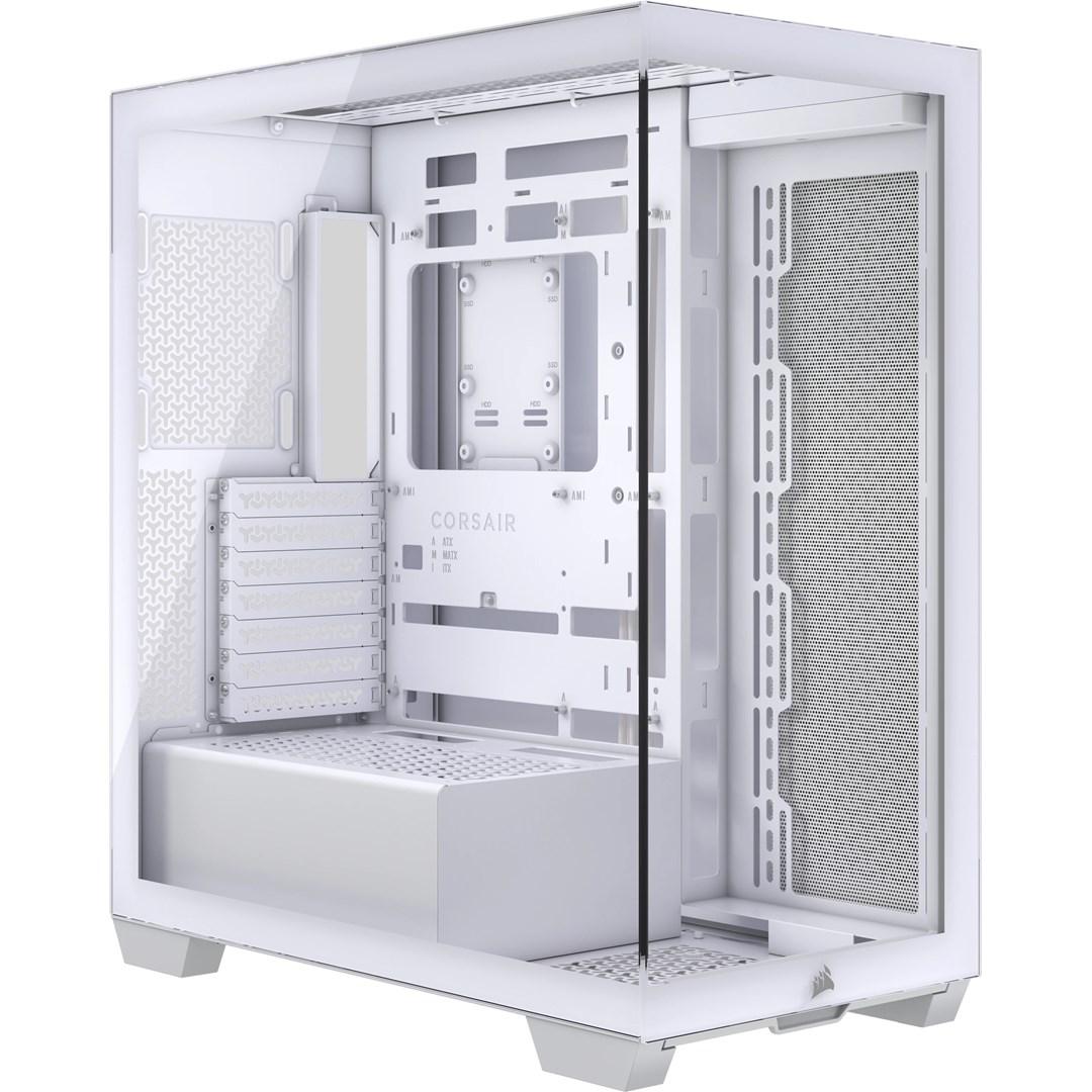 PC kabinet Corsair 3500X Midi Tower - hvid billede