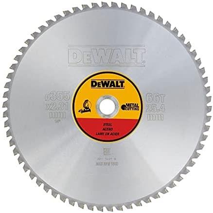 Rundsavklinge DeWALT DT1926-QZ - 355 mm, 66T, til stÃ¥l