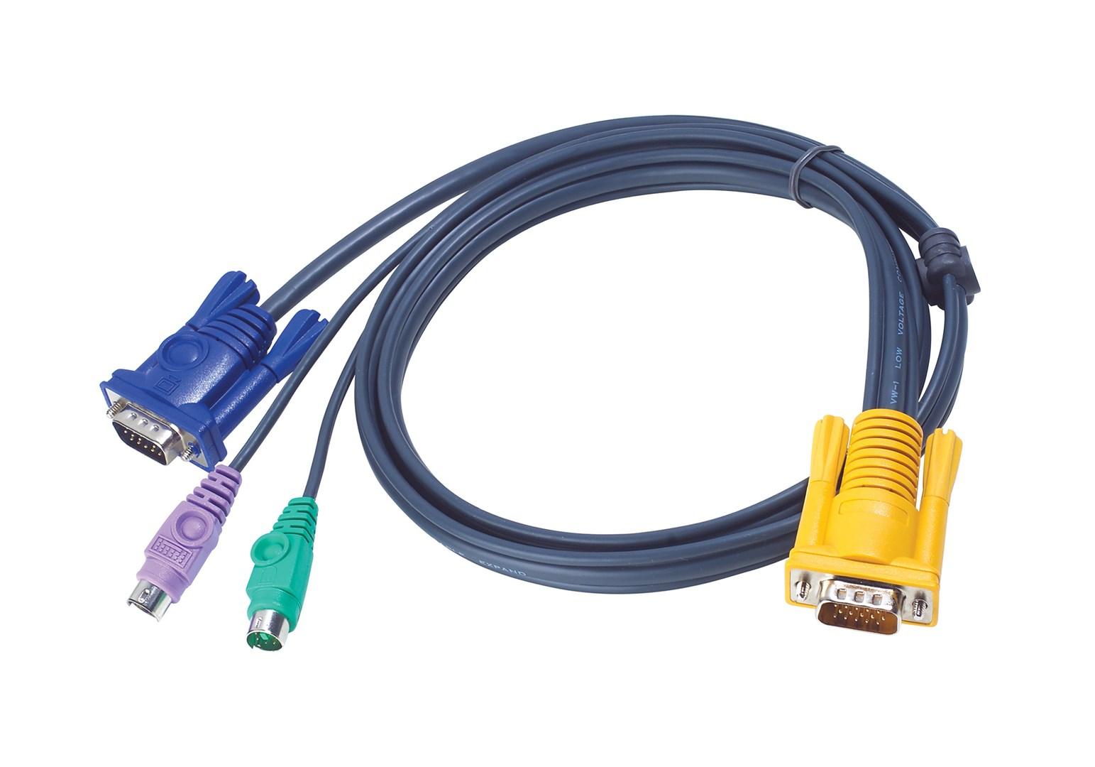 KVM-kabel PS/2 10 m - ATEN billede