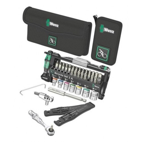 Værktøjssæt til cykelreparation Wera Bicycle Set 3A – 40 dele