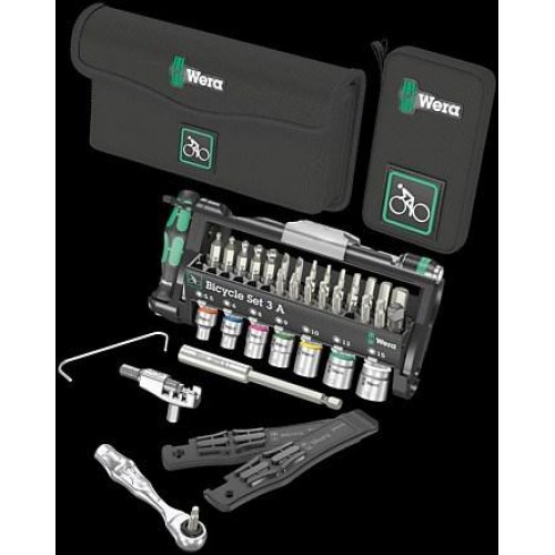 Værktøjssæt til cykelreparation Wera Bicycle Set 3A – 40 dele