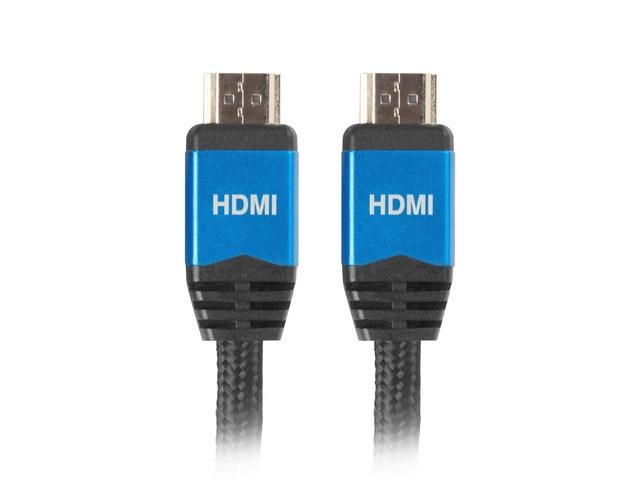 HDMI-kabel Lanberg 1,8 m - HDMI Type A, sort billede