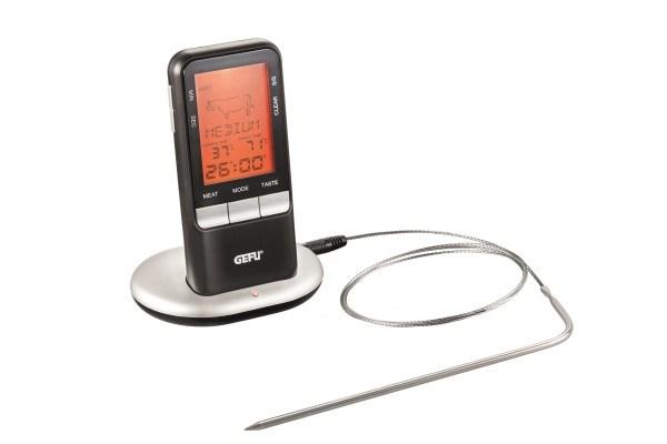 Madtermometer digital – GEFU 0–250 °C i rustfrit stål