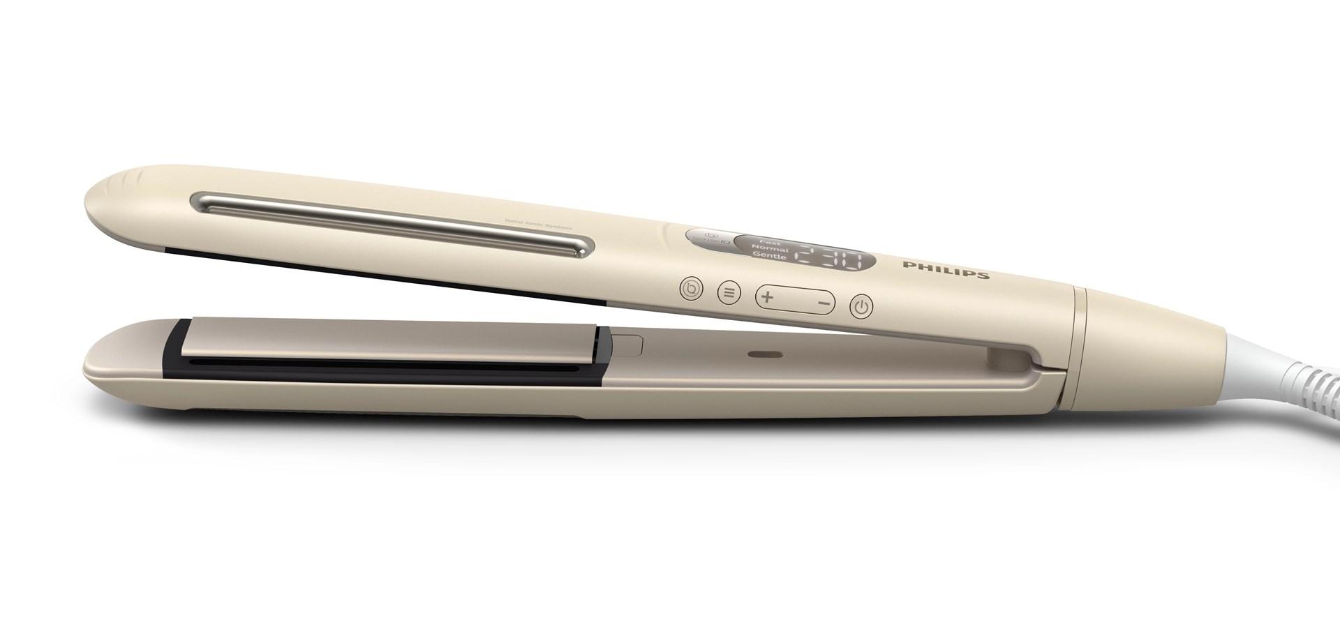 Glattejern Philips 8000 Series BHS838/00 - varm beige, 2 m ledning billede