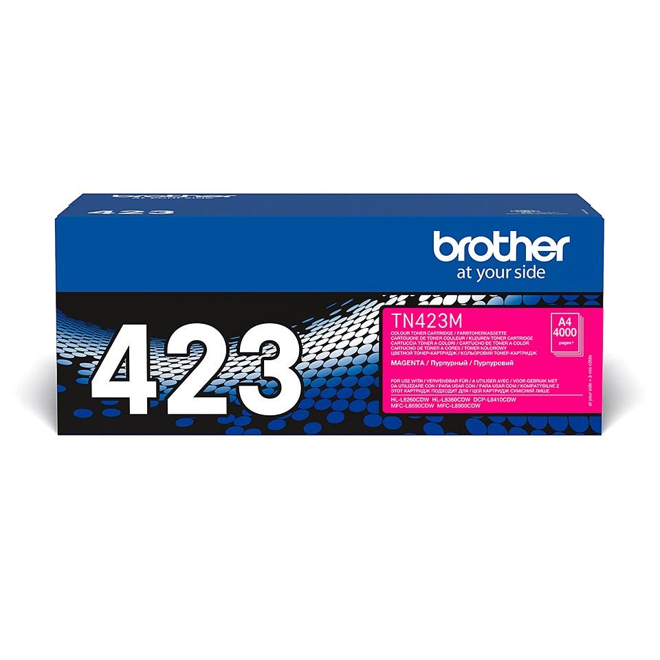 Toner til laserprinter Brother TN423M - magenta, høj kapacitet