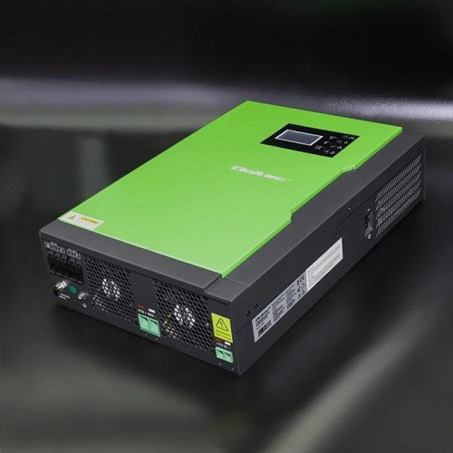 Solcelle inverter hybrid Qoltec 5,5 kW off‑grid, 100 A, 48 V, MPPT, sinus