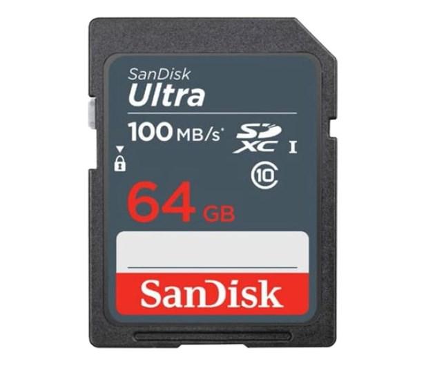 Hukommelseskort SanDisk Ultra 64 GB SDXC UHS-I Class 10 billede