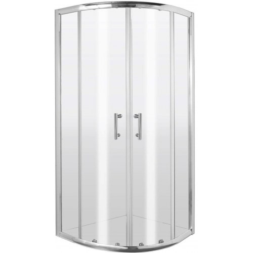 Brusekabine halvrund 80 cm – deante