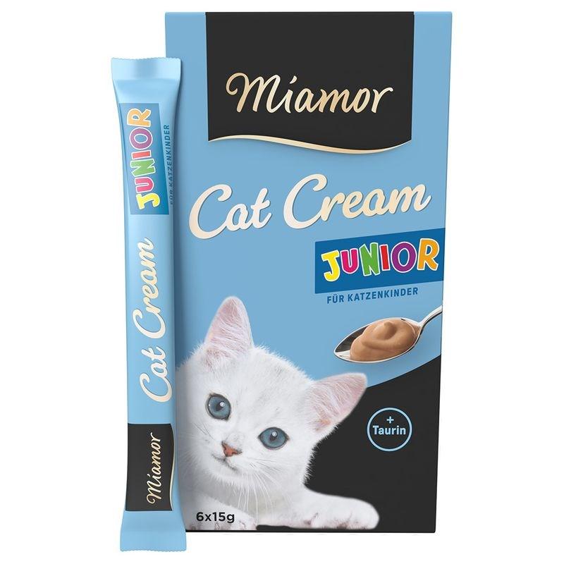 Kattegodbid – Miamor Cat Cream Junior, 6 x 15 g