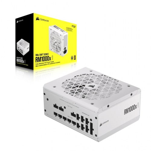 Strømforsyning ATX – Corsair RMx Shift RM1000x, 1000 W, hvid
