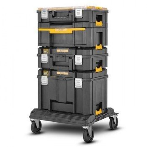 Værktøjskasse DeWALT TSTAK DWST83346-1 – sort/gul, 23 l