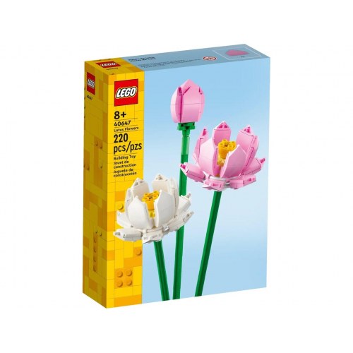 LEGO blomster – Lotus Flowers (40647) byggesæt