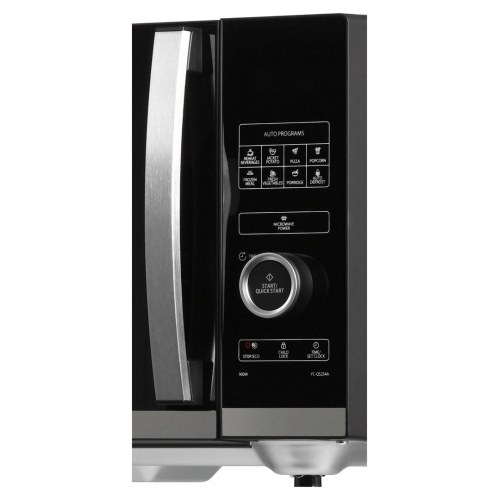 Mikrobølgeovn SHARP YC-QS254AE-B 25 l - sort/rostfrit stål, 900 W
