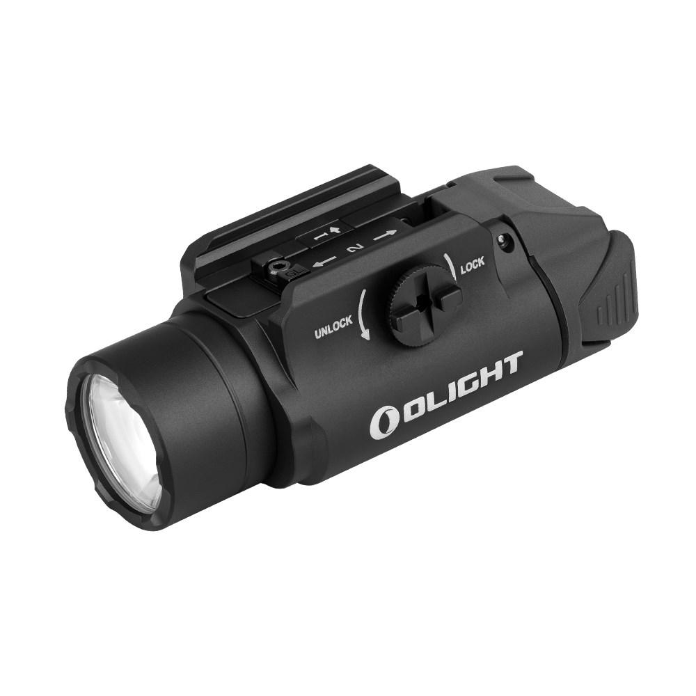 Lommelygte til våben Olight PL-3R Valkyrie, sort 1.500 lumen