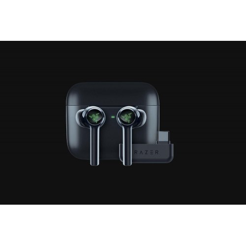 Trådløse in-ear høretelefoner Razer Hammerhead Pro HyperSpeed - gaming, Bluetooth, sort